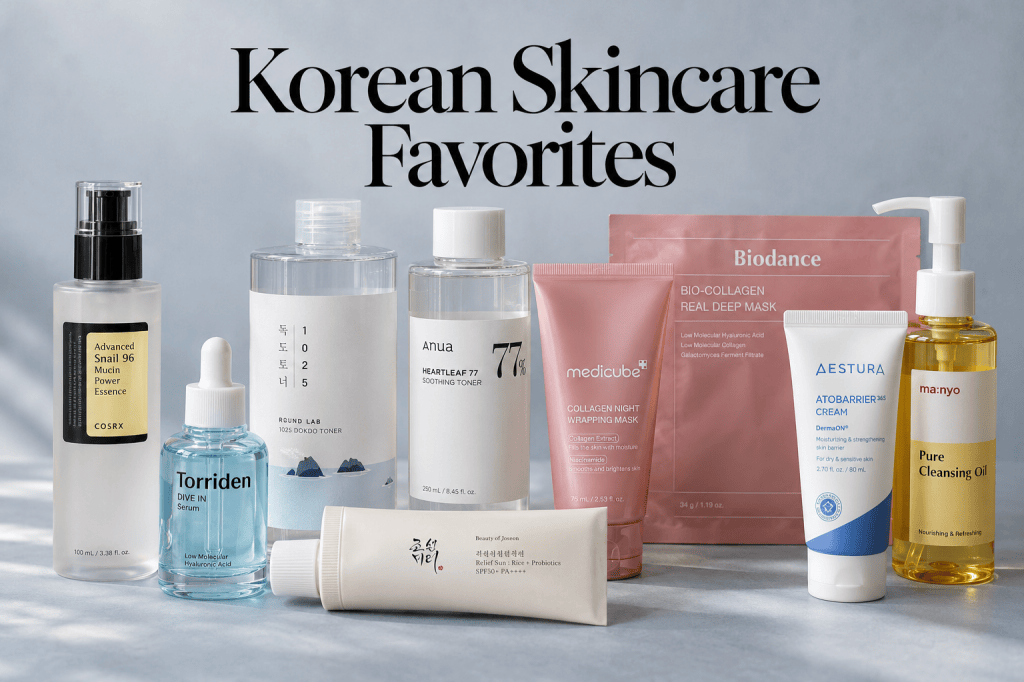 Korean Skincare Favorites: 9 K-Beauty Products Explained